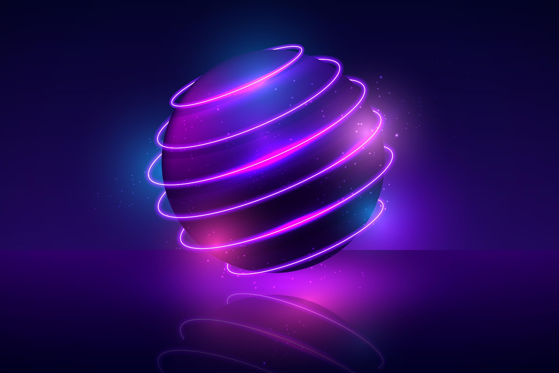 Neon Purple App Icon