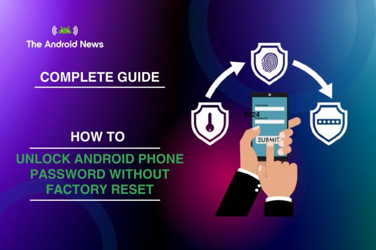 how to unlock android phone password without factory reset