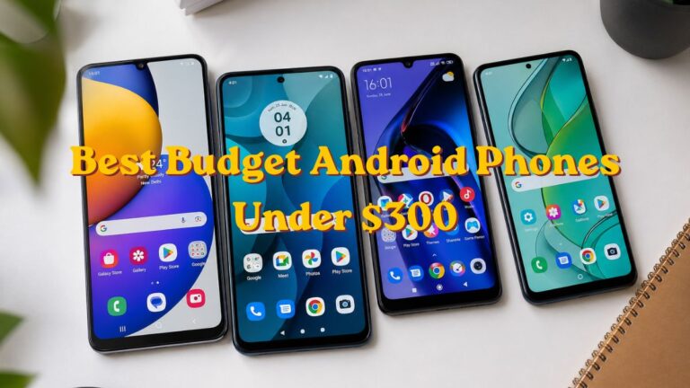 Android Phones Under $300