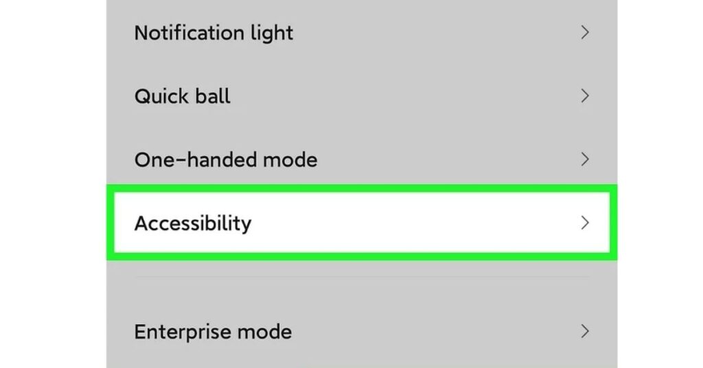 _Enable the Assistant menu (Samsung) or Accessibility menu