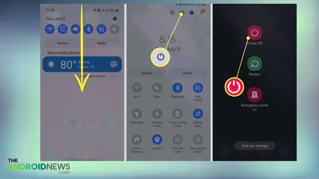 Turning Off Your Samsung Phone