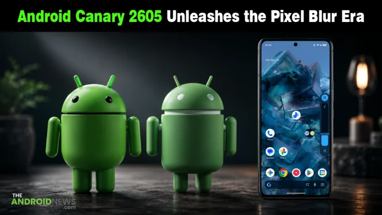 Pixel System UI Blur Arrives In Android Canary 2605