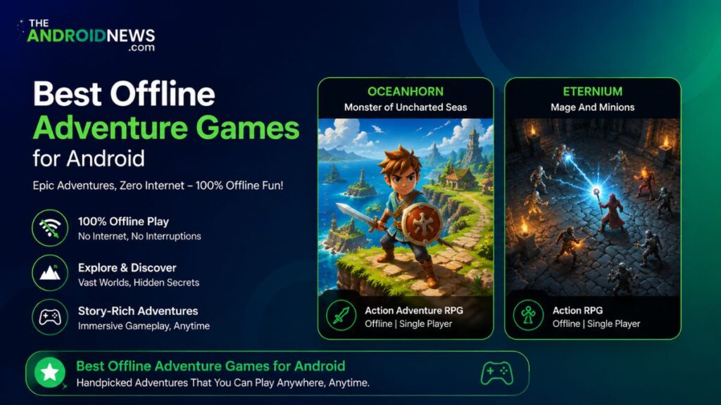 Best Offline Adventure Games for Android 