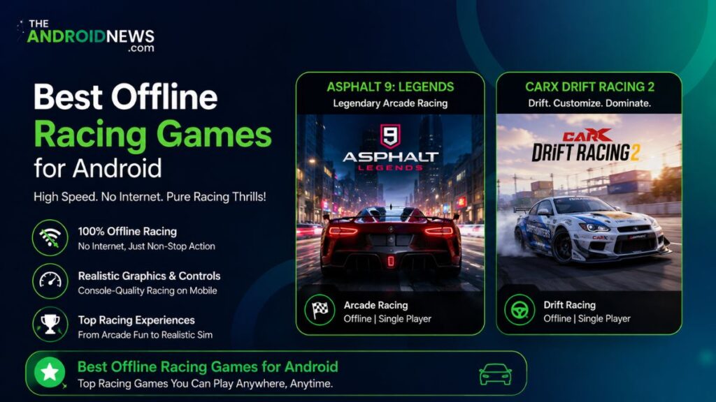 Best Offline Racing Games for Android 