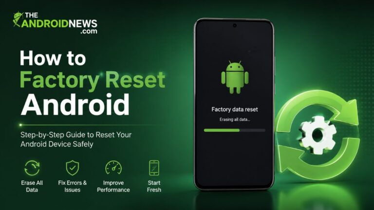 How to Factory Reset Android