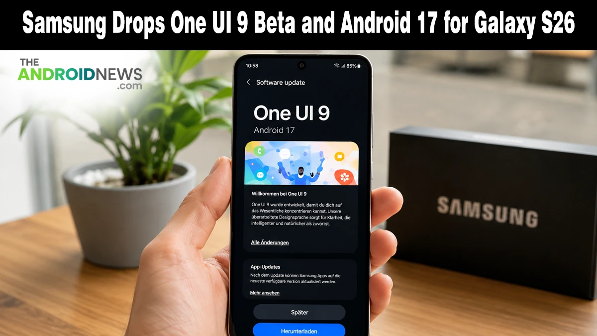 Samsung releases One UI 9 Beta 1 for Galaxy S26 lineup