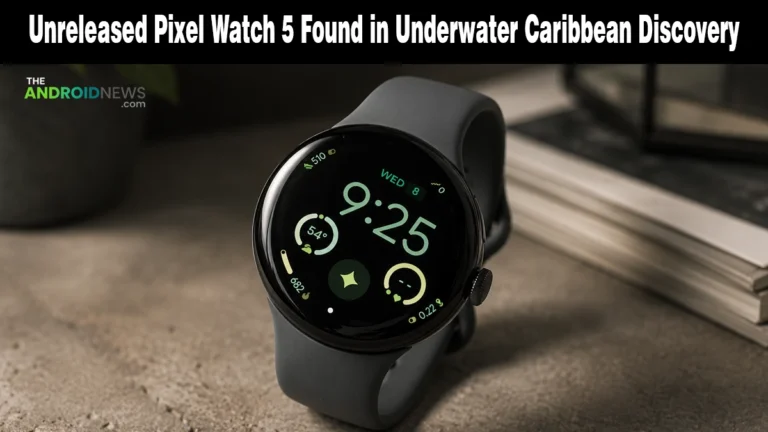 Unreleased Pixel Watch 5 found in underwater Caribbean discovery featured banner for TheAndroidNews.com.
