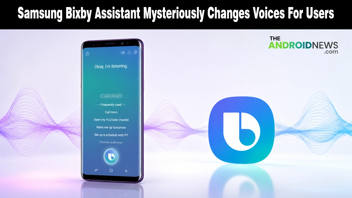 Samsung Bixby Assistant Mysteriously Changes Voices For Users news banner for The Android News.